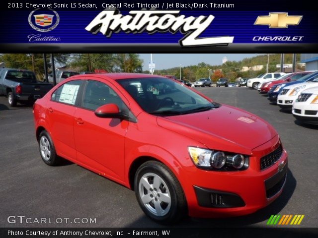 2013 Chevrolet Sonic LS Sedan in Crystal Red Tintcoat