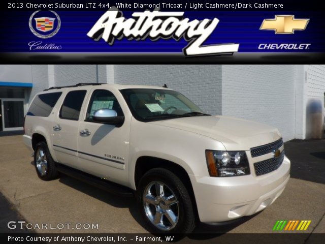 2013 Chevrolet Suburban LTZ 4x4 in White Diamond Tricoat