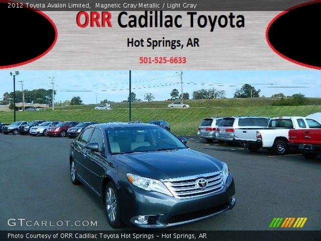 2012 Toyota Avalon Limited in Magnetic Gray Metallic