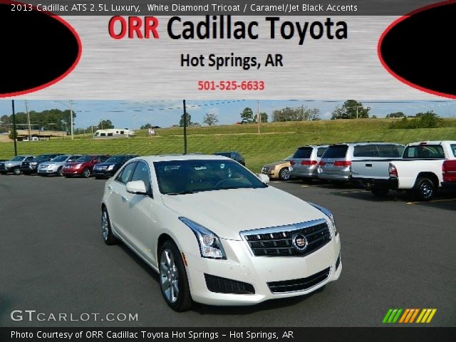 2013 Cadillac ATS 2.5L Luxury in White Diamond Tricoat