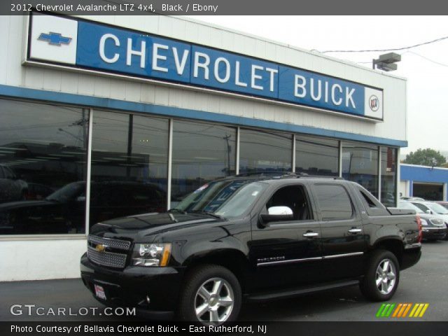 2012 Chevrolet Avalanche LTZ 4x4 in Black