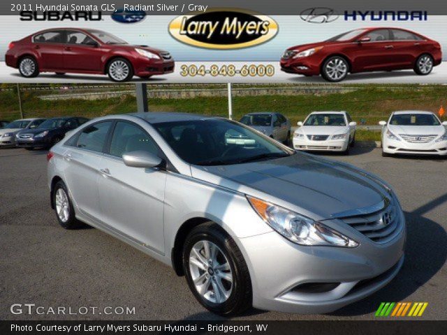 2011 Hyundai Sonata GLS in Radiant Silver