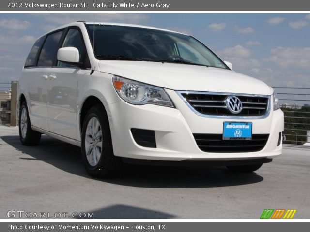 2012 Volkswagen Routan SE in Calla Lily White