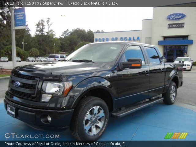 2013 Ford F150 FX2 SuperCrew in Tuxedo Black Metallic