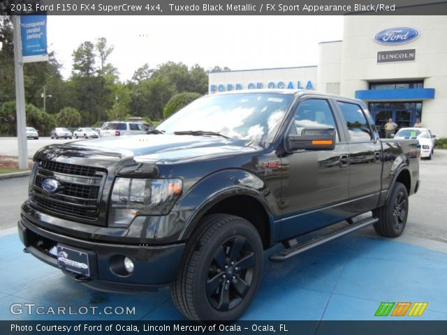 2013 Ford F150 FX4 SuperCrew 4x4 in Tuxedo Black Metallic