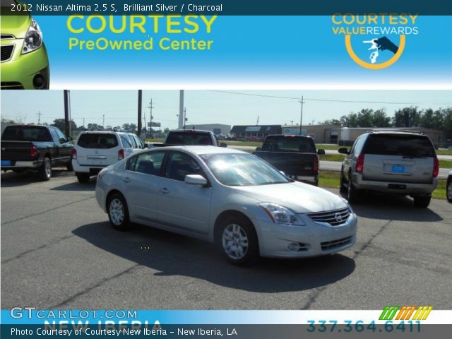 2012 Nissan Altima 2.5 S in Brilliant Silver