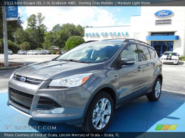 2013 Ford Escape SEL 2.0L EcoBoost 4WD in Sterling Gray Metallic