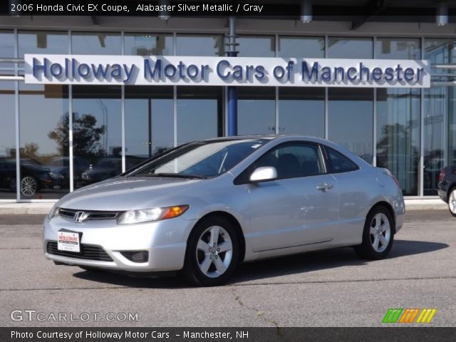 2006 Honda civic coupe silver #6