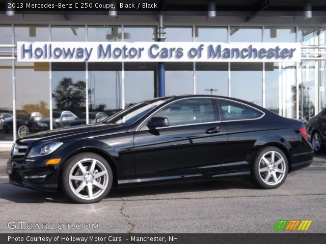 2013 Mercedes-Benz C 250 Coupe in Black