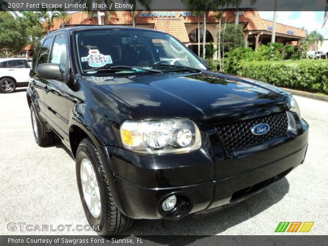 2007 Ford Escape Limited in Black