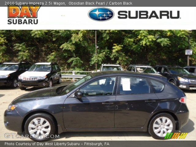 2010 Subaru Impreza 2.5i Wagon in Obsidian Black Pearl