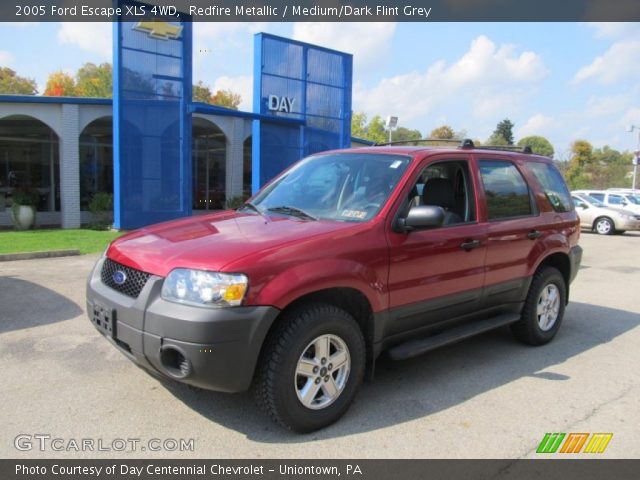 2005 Ford Escape XLS 4WD in Redfire Metallic