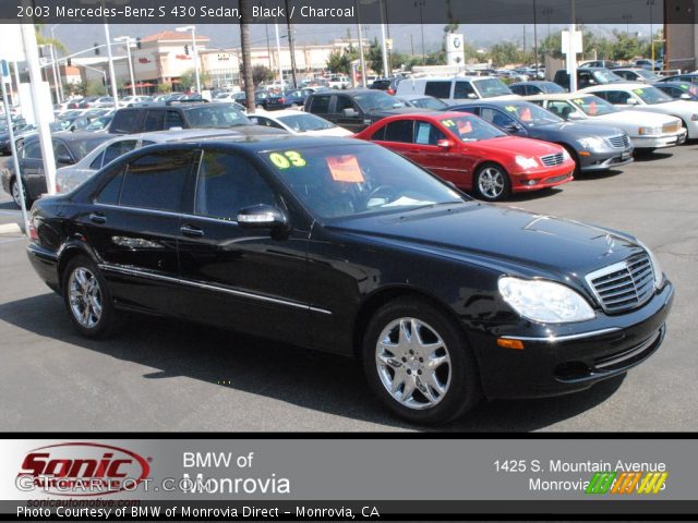 2003 Mercedes-Benz S 430 Sedan in Black