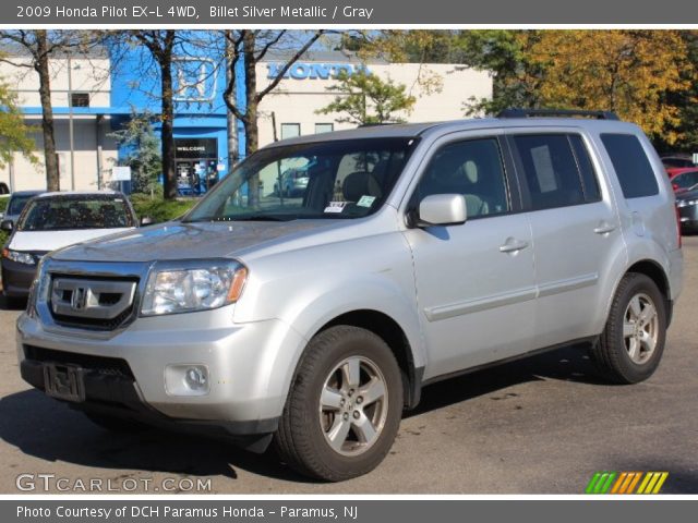 2009 Honda Pilot EX-L 4WD in Billet Silver Metallic