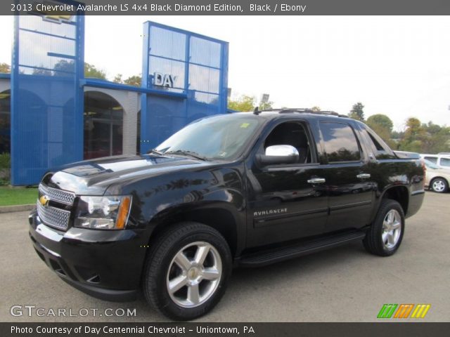 2013 Chevrolet Avalanche LS 4x4 Black Diamond Edition in Black