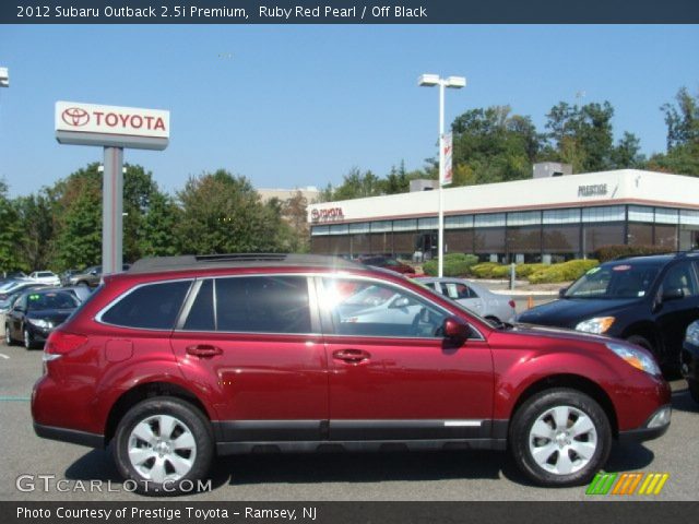 2012 Subaru Outback 2.5i Premium in Ruby Red Pearl
