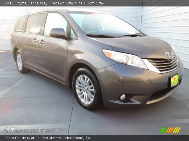 2011 Toyota Sienna XLE in Predawn Gray Mica