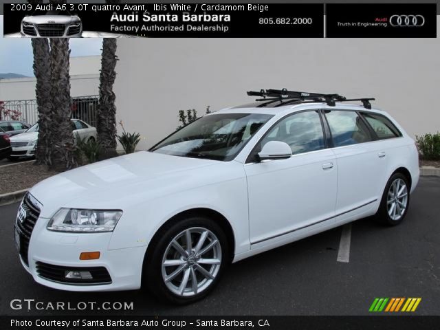2009 Audi A6 3.0T quattro Avant in Ibis White