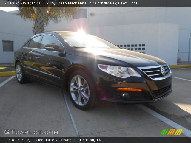 2010 Volkswagen CC Luxury in Deep Black Metallic