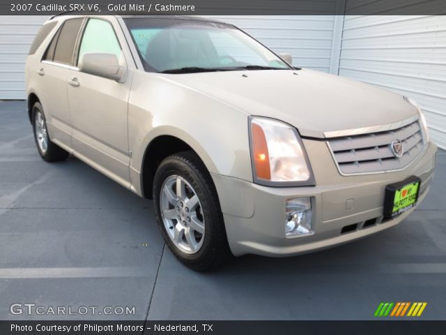 2007 Cadillac SRX V6 in Gold Mist