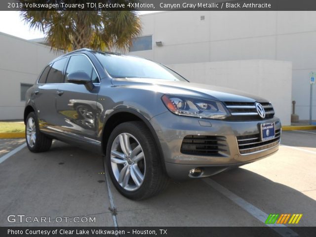 2013 Volkswagen Touareg TDI Executive 4XMotion in Canyon Gray Metallic