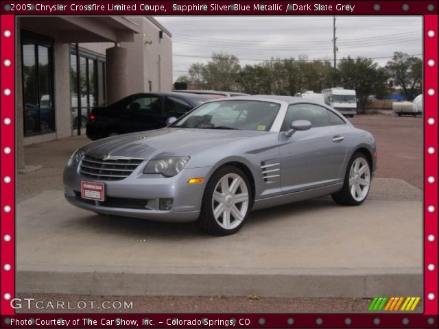 2005 Chrysler Crossfire Limited Coupe in Sapphire Silver Blue Metallic