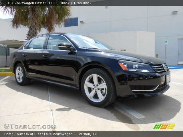 2013 Volkswagen Passat TDI SE in Black