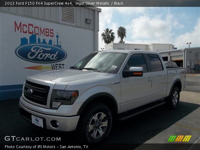 2013 Ford F150 FX4 SuperCrew 4x4 in Ingot Silver Metallic