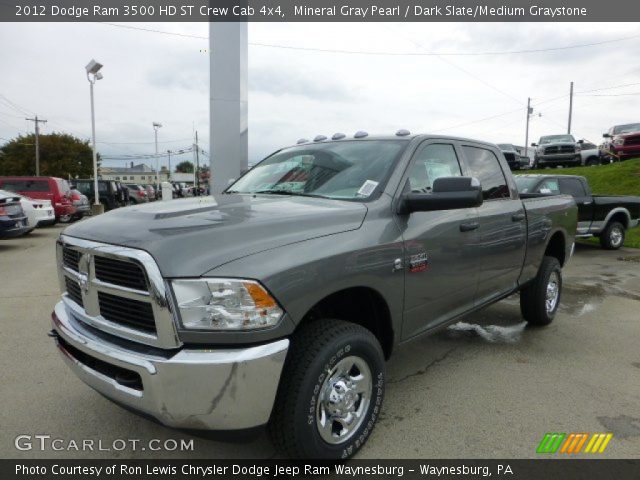 2012 Dodge Ram 3500 HD ST Crew Cab 4x4 in Mineral Gray Pearl