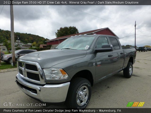 2012 Dodge Ram 3500 HD ST Crew Cab 4x4 in Mineral Gray Pearl