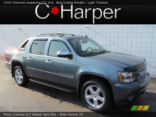 2009 Chevrolet Avalanche LTZ 4x4 in Blue Granite Metallic