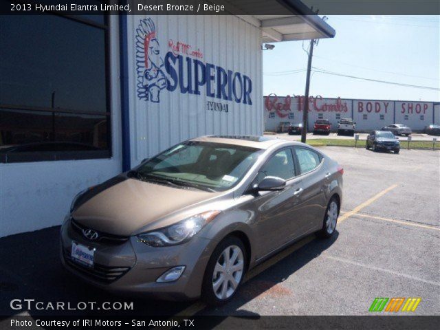 2013 Hyundai Elantra Limited in Desert Bronze