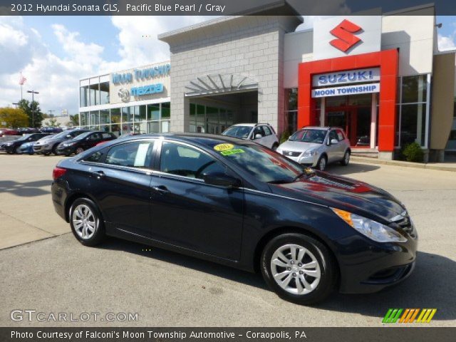 2012 Hyundai Sonata GLS in Pacific Blue Pearl