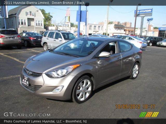 2011 Hyundai Elantra Limited in Desert Bronze