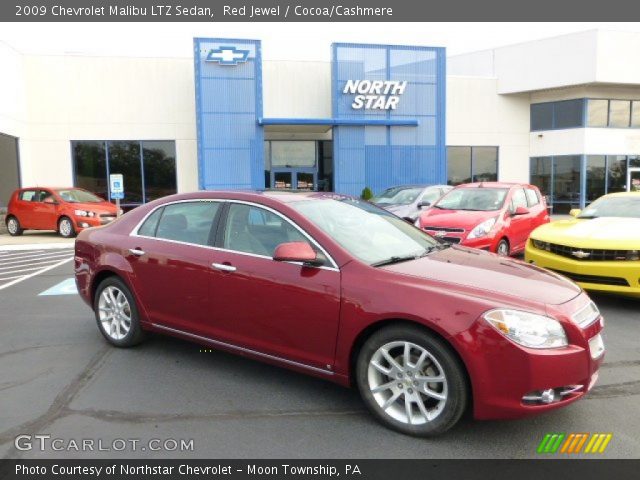 2009 Chevrolet Malibu LTZ Sedan in Red Jewel