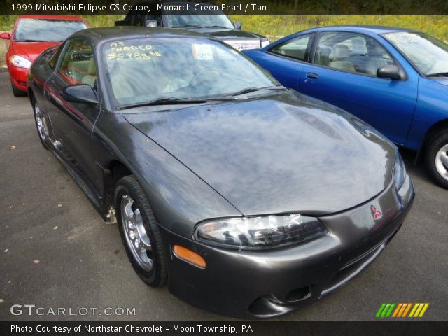 1999 Mitsubishi Eclipse GS Coupe in Monarch Green Pearl