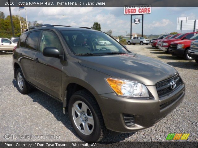 2010 Toyota RAV4 I4 4WD in Pyrite Metallic