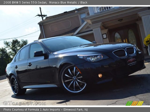2008 Bmw 550i monaco blue #6