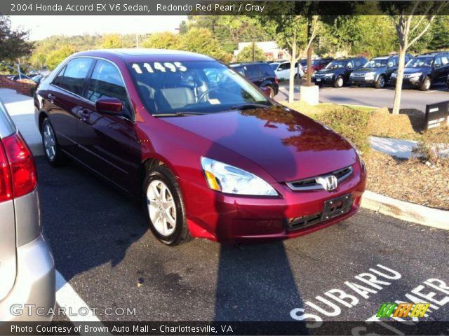 2004 Honda Accord EX V6 Sedan in Redondo Red Pearl