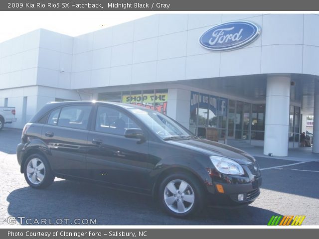 2009 Kia Rio Rio5 SX Hatchback in Midnight Black