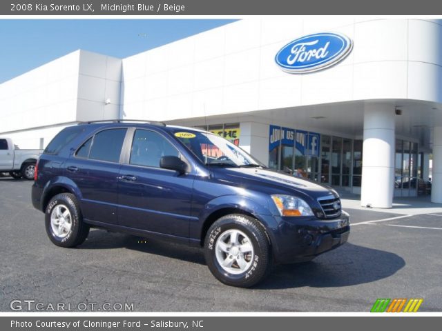 2008 Kia Sorento LX in Midnight Blue
