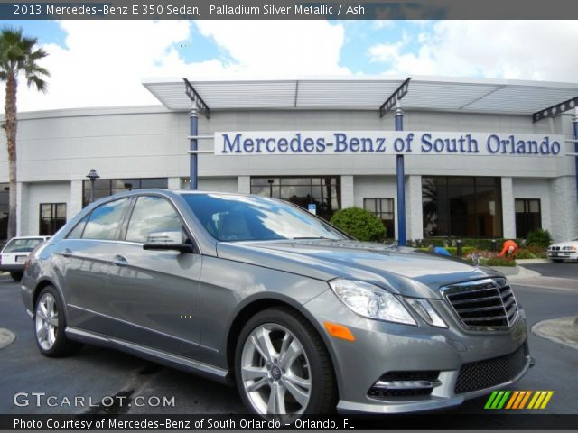 2013 Mercedes-Benz E 350 Sedan in Palladium Silver Metallic