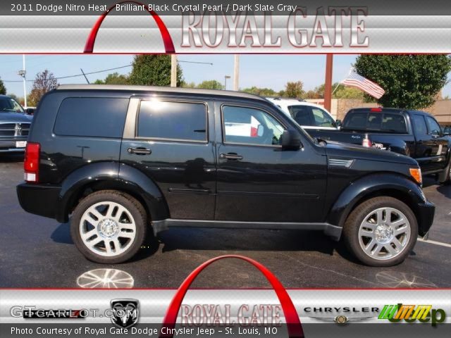 2011 Dodge Nitro Heat in Brilliant Black Crystal Pearl