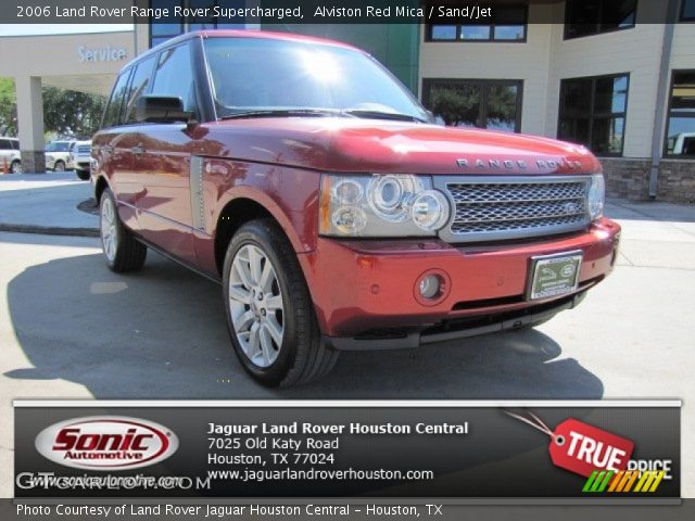 2006 Land Rover Range Rover Supercharged in Alviston Red Mica