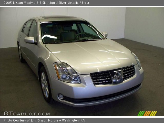 2005 Nissan Maxima 3.5 SL in Liquid Silver Metallic