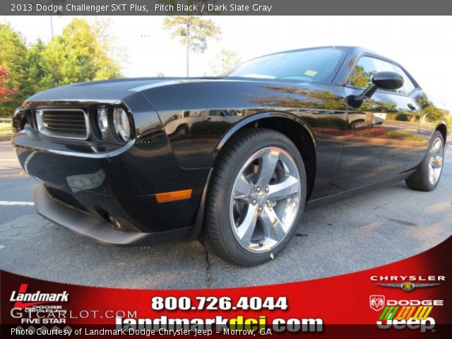 2013 Dodge Challenger SXT Plus in Pitch Black