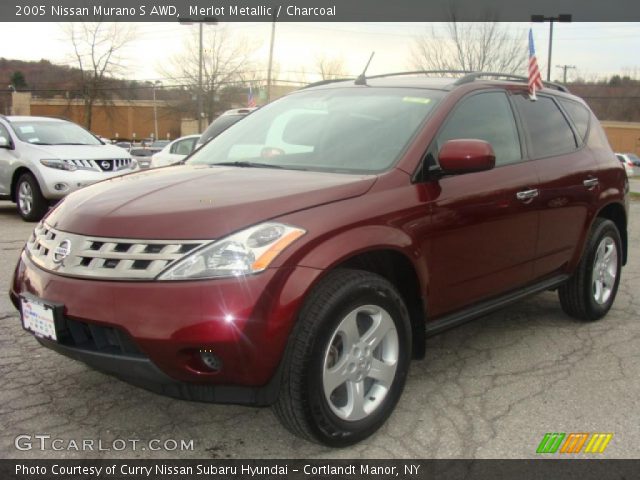2005 Nissan Murano S AWD in Merlot Metallic