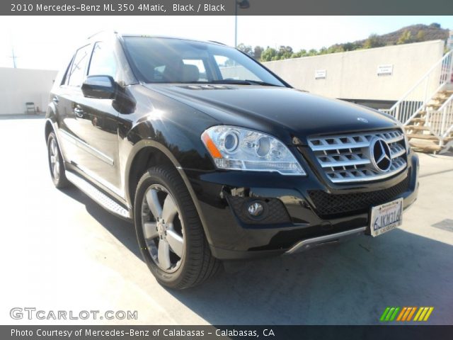 2010 Mercedes-Benz ML 350 4Matic in Black
