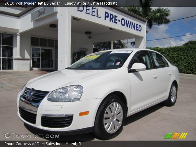 2010 Volkswagen Jetta S Sedan in Candy White
