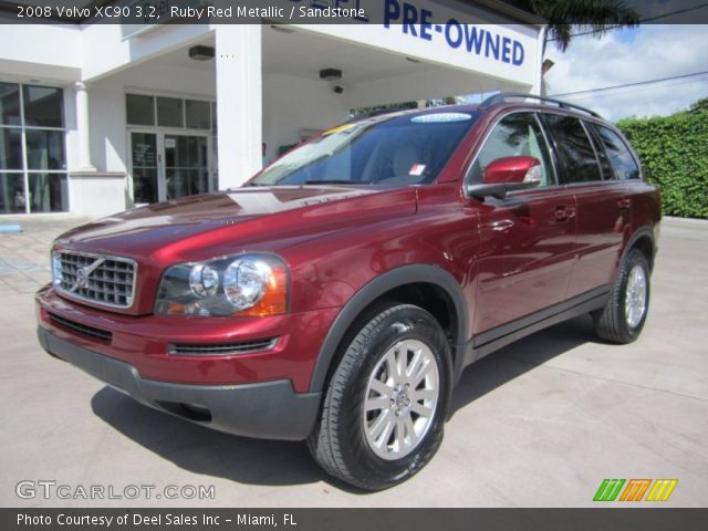 2008 Volvo XC90 3.2 in Ruby Red Metallic